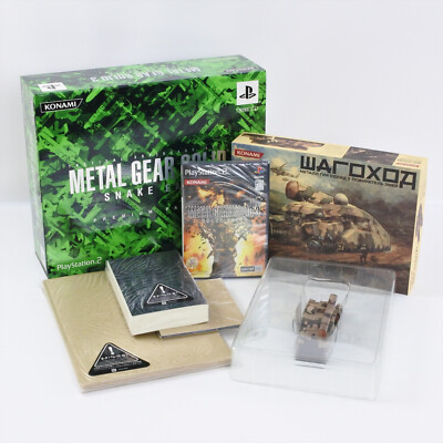 METAL GEAR SOLID 3 Snake Eater Premium Package Playstation 2 For 