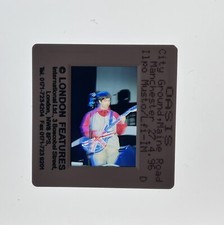 Oasis Noel Gallagher Photograph Transparency On Stage Original April 27th 1996
