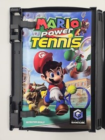 Mario Power Tennis Nintendo GameCube Complete CIB