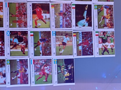 Paquets Et Inserts Vintage - Chewing-gums Footballeurs - Collection Multicouleurs