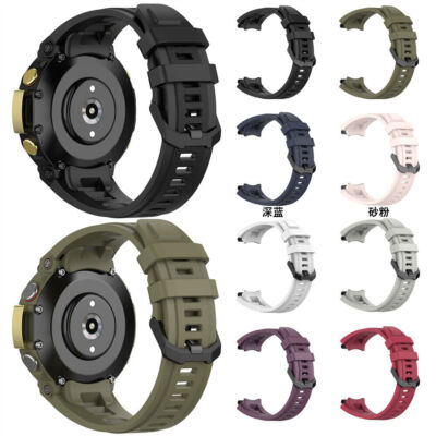 6 Stück 22 Mm Uhrenarmband-Schlaufen – Kompatibel Mit Amazfit T-Rex/T-Rex Pro, Silikon, Weich & Langlebig