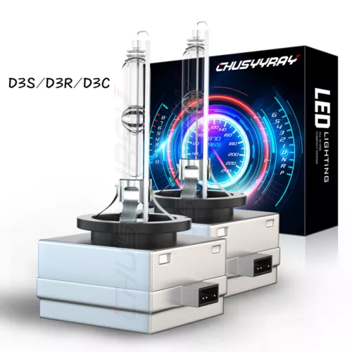 D3S Xenon HID Headlight Bulbs Pair For Range Rover Sport 10-13 Replace Bulbs - Picture 1 of 10