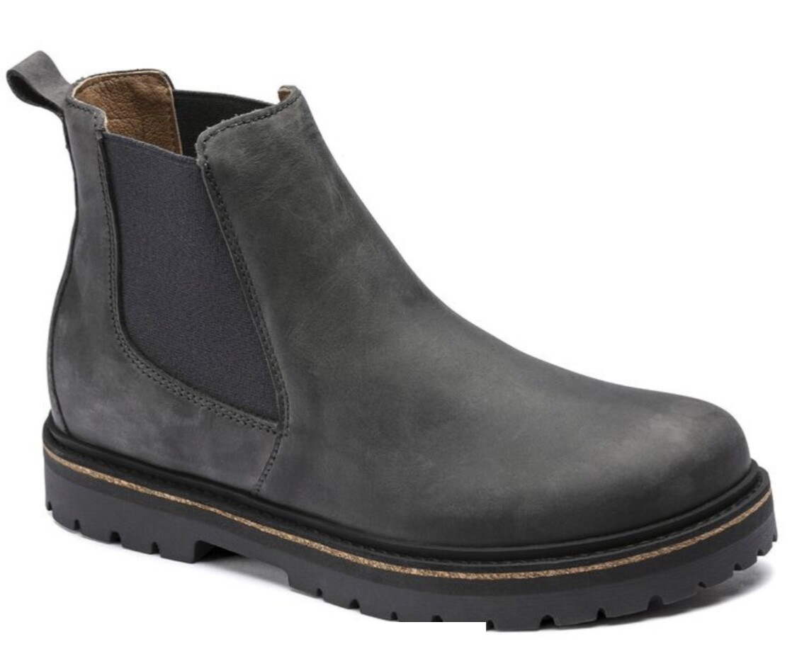 Birkenstock SINGLE LEFT Chelsea Boot 41‎ Gray Leather Water Repellent Amputee BIRKENSTOCK STALON CHELSEA LEATHER WATER REPELLENT BOOTS  main image 4