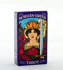 Morgan Greer Classic 78 Card Tarot deck and Guide, oracle for divination, New