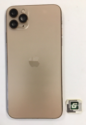 Apple iPhone 11 Pro MAX Genuine OEM Housing w/Small Parts Gold *A
