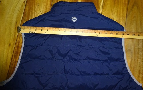Peter Millar Crown Elite Light Reversible Golf Vest Blue-Grey $195 Men's XXL - Picture 8 of 9