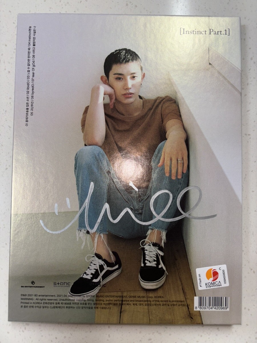 Onlyoneof [Instinct part 1] Mill Autographed Signed Album CD