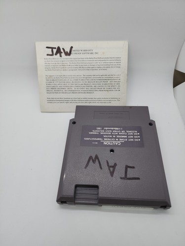 Authentic Copy of Pipe Dream for Nintendo NES Bullet-proof software Manual - Picture 2 of 2