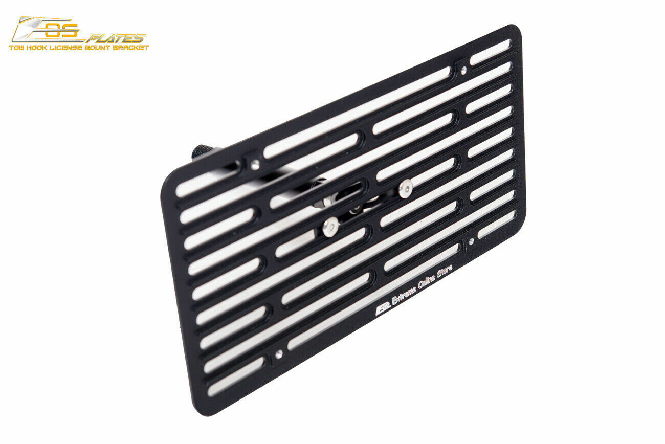 For 1821 Genesis G70 Front Tow Hook License Plate Mount Full Sized