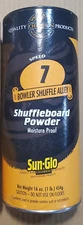 Sun-Glo Speed 7 (Bowler Shuffle Alley) Shuffleboard Powder (16oz)
