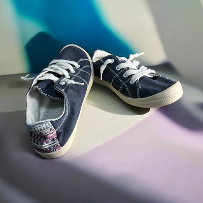 Jelly Pop Comfort Fit Women Slip On Sneakers Size Fits Like