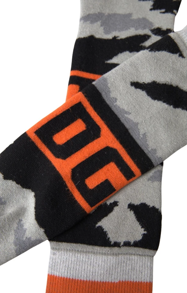 Dolce & Gabbana Calcetines Mujer Multicolor Algodón Elástico Logo Estampado S.M - Imagen 4 de 4