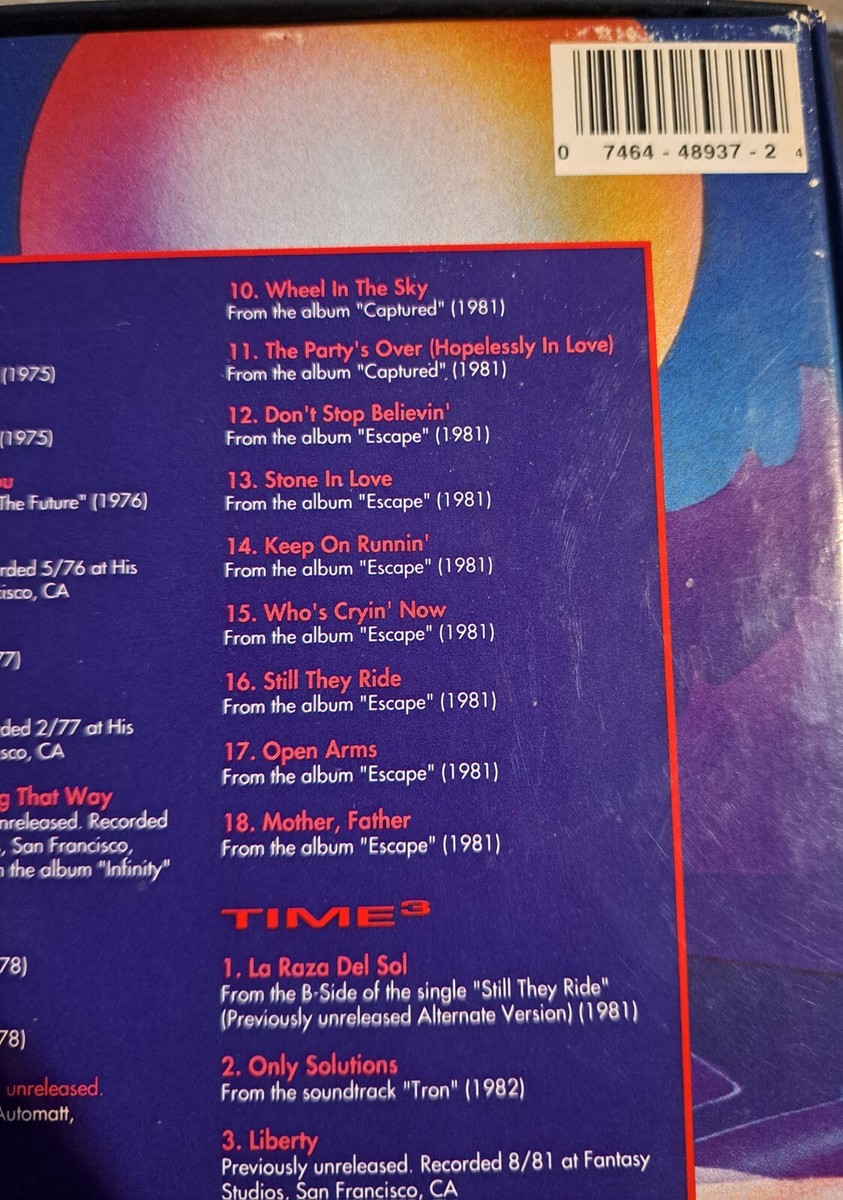 Journey - Time3 Box Set & 2 DVDs | eBay