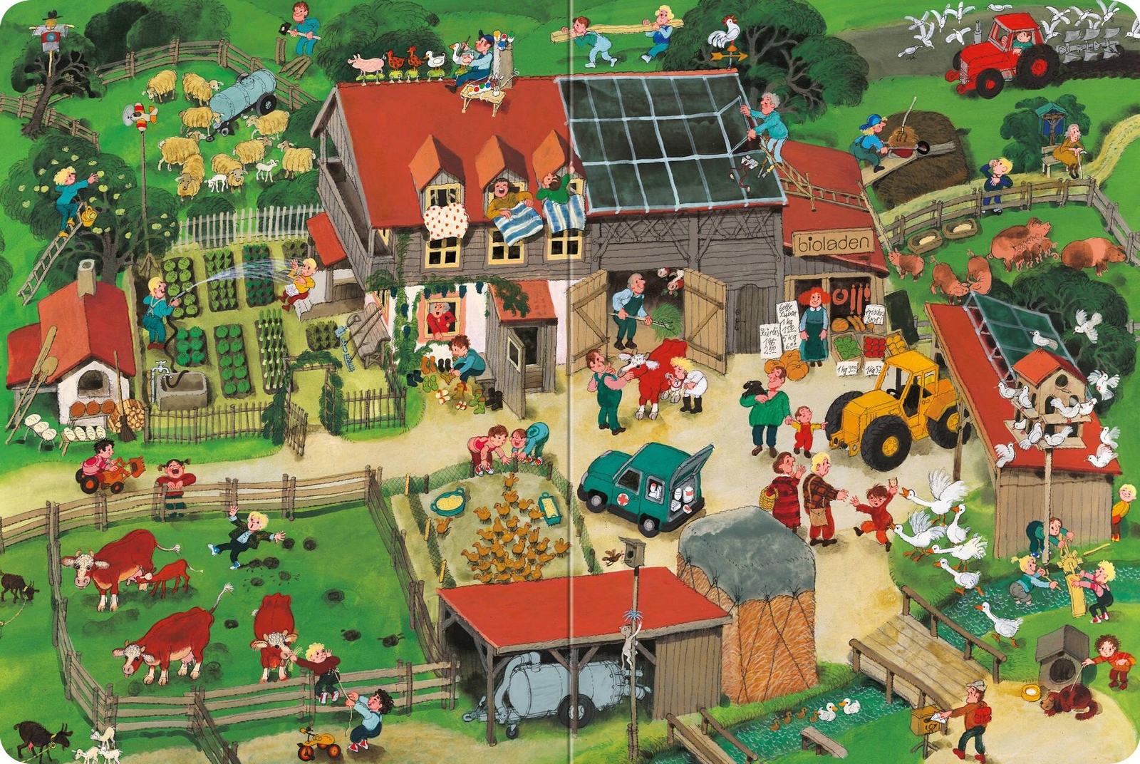 Thumbnail - Ali Mitgutsch Mein Großes Wimmelbuch