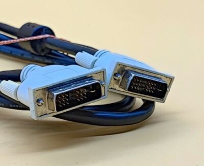 DVI-D zu DVI-D SingleLink 18+1 Pin Kabel 1,8m Monitorkabel Anzeigekabel