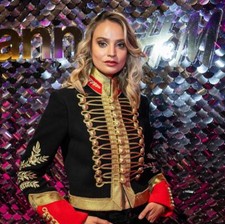 Paco Rabanne X H&m Hm Embroidered Wool Jacket Size Xs M Extra Small Medium New