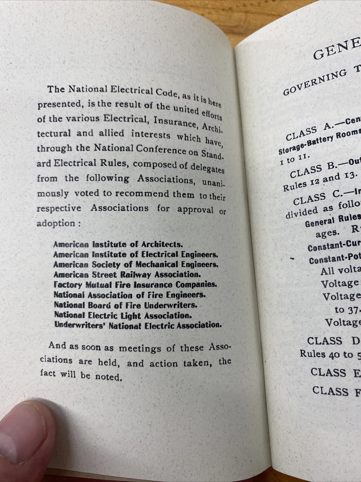 1897 National Electrical Code REPRINT Wiring IBEW CHRISTMAS or GRADUATION GIFT - Image 3 of 4