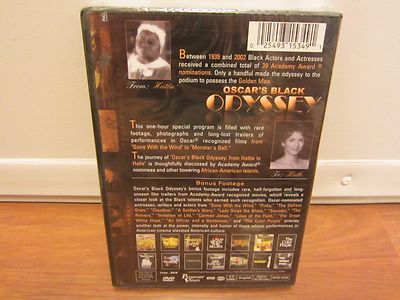 Oscars Black Odyssey: From Hattie To Hallie (DVD, 2003) for sale  