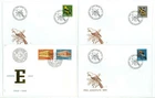 Switzerland J53 4 FDC 1969 Europa CEPT Birds