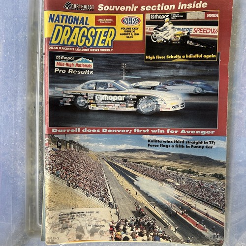 Magazine National Dragster Années 1991-1996 - Au Choix - État Correct - Pour Collectionneurs De Dragster