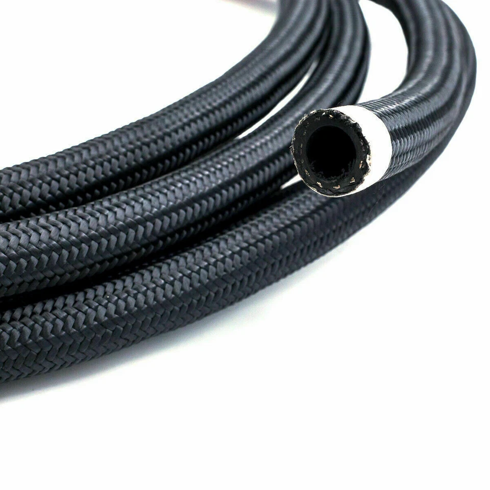 AN6 -6AN -6 AN Stainless Steel Fuel Oil Gas Line Hose End Fitting Kit 3 Meters - image 3 of 4