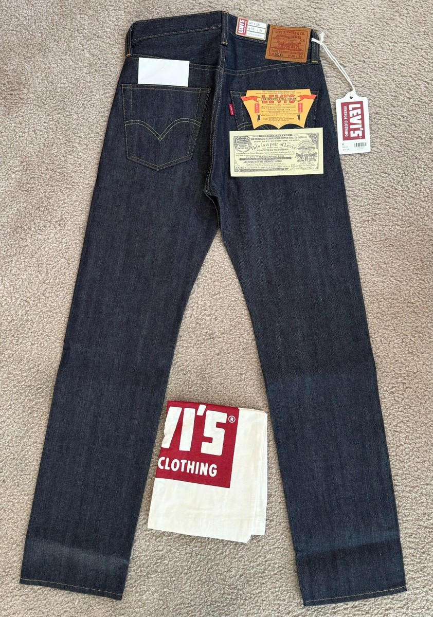 LVC1947 新品 Levi's W30 L34 1947 501® Original Fit Men's Jeans
