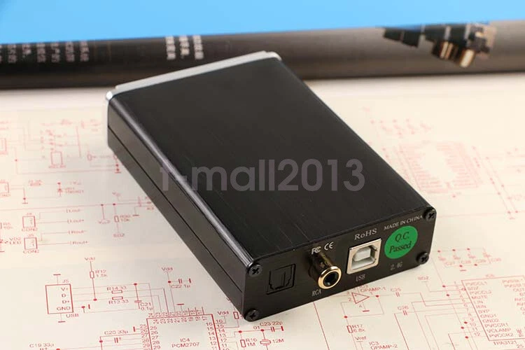 CM6631A USB to I2S/SPDIF Coaxial 32Bit 192K Sound Card Digital Interface + Case - Image 3 of 4