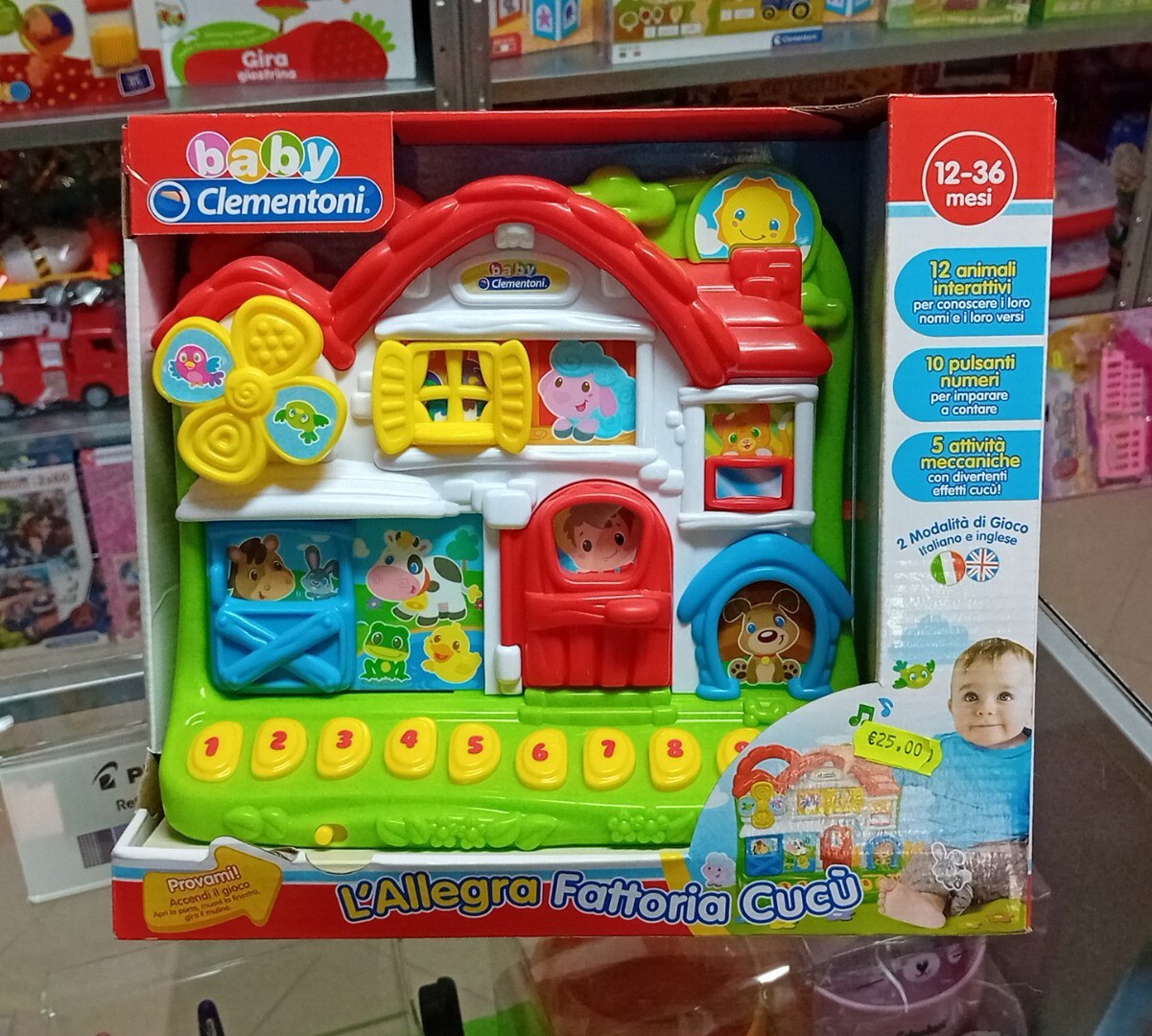 L’allegra Fattoria Cucu’ Baby Clementoni