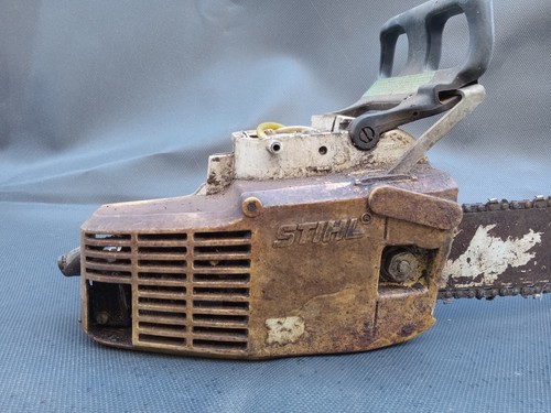 Stihl 011 AVT Chainsaw + Bar & Chain PARTS OR REPAIR ONLY - AS IS - Picture 5 of 13