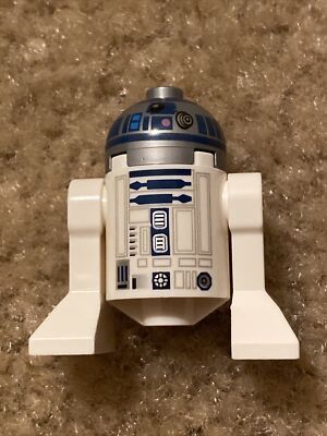LEGO Minifigure Astromech R2-D2 Flat Silver Large Photoreceptor sw1085 Star Wars