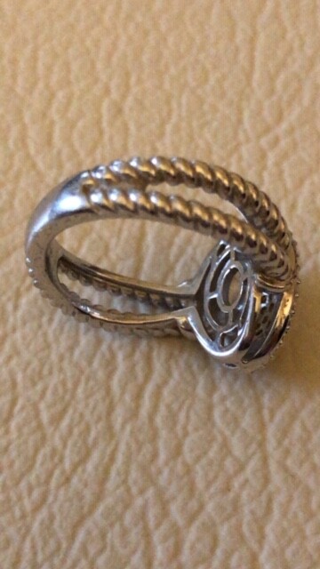 Affinity Diamond Sterling Silver Yellow Oval Shap… - image 4