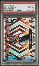 2023 Panini Phoenix Fire Forged Bryce Young #FF2 PSA 10