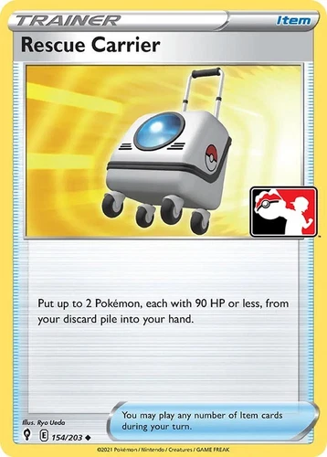 Rescue Carrier 154/203 Prize Pack Series Cards