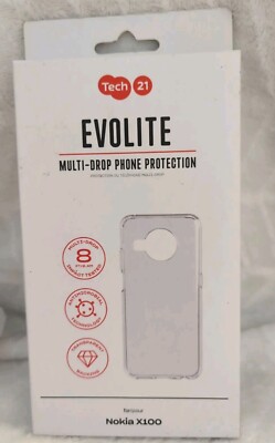 Evolite Multi-Drop Phone Protection Transparent Clear Case For Nokia X100