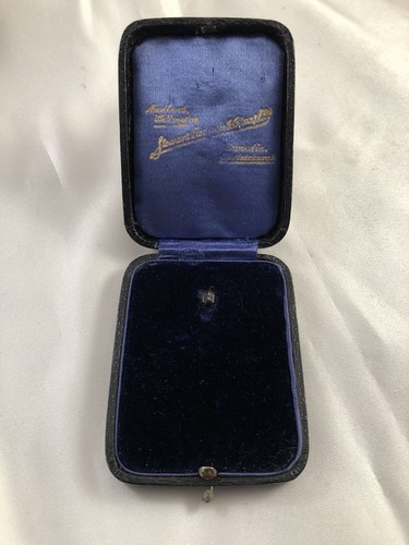 Antique Jewellery Box Jeweller David Stewart Dawson NZ Vintage Jewelry Case