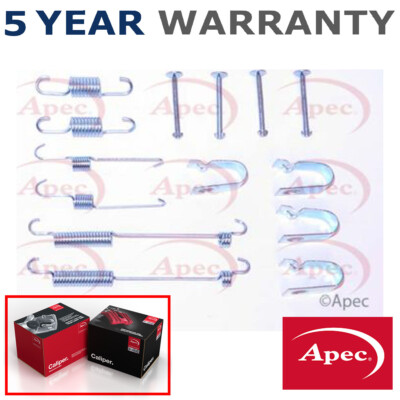 Apec Rear Brake Shoes Fitting Kit Fits Hyundai Getz 1.0 1.3 1.4 1.5 CRDi