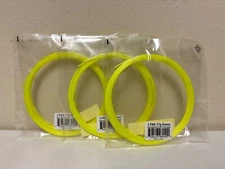 Three Sets: Head Lynx 17G/1.25mm 40ft Demo Packs in Yellow