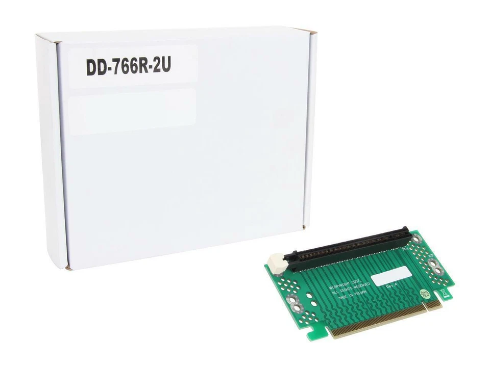 iStarUSA DD-766R-2U 2U PCIe x16 to PCIe x16 Reversed Riser Card - Image 4 of 4