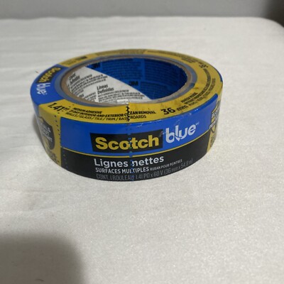 ScotchBlue Sharp Lines Multi-Surface Painter's Tape, 1.41 inches x 60 yards, 1PK