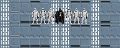 Star Wars Hasbro Kenner 3.75" POTF Death Star Action Figure Diorama Backdrop - Picture 14 of 15
