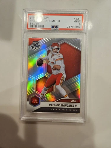 2021 Mosaic Patrick Mahomes Silver PSA 9