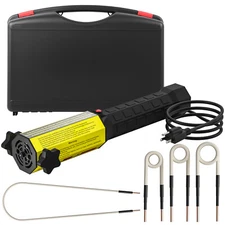 110V Magnetic Induction Heater Kit Bolt Remover Flameless Heat Tool Free Coils