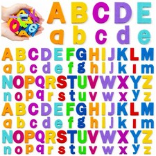 104Pcs Felt Letters, Uppercase Lowercase ABC Felt Alphabet Board