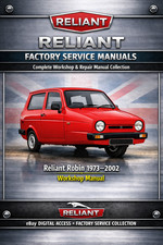 2000 2002 Reliant Workshop Manuals / Factory Service PDF USB 