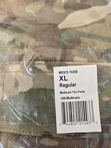 Neu mit Etikett 5.11 Multicam TDU HOSE XL REGULAR - Bild 2 von 2