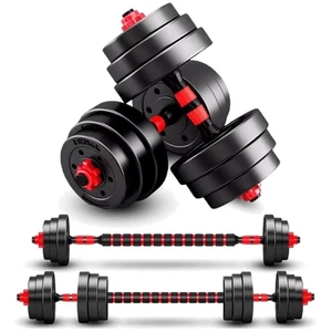 Home Jeu de dumbbells de gym 2 Convertible à Barbell