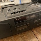 Sony CFD-50 CD AM/FM Boombox Radio Stereo Cassette Untested — photo 1