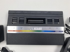Atari 2600 Jr. Rainbow Console Bundle - Cleaned, Tested & Works Great!