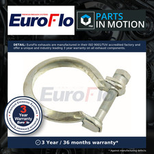Exhaust Clamp fits VAUXHALL CROSSLAND X 1.2 1.6D 2017 on EuroFlo Quality New