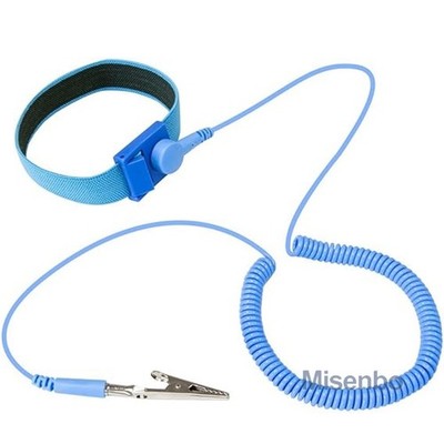 New Anti-Static Wrist Band ESD Grounding Strap Prevents Static Build Up #vn